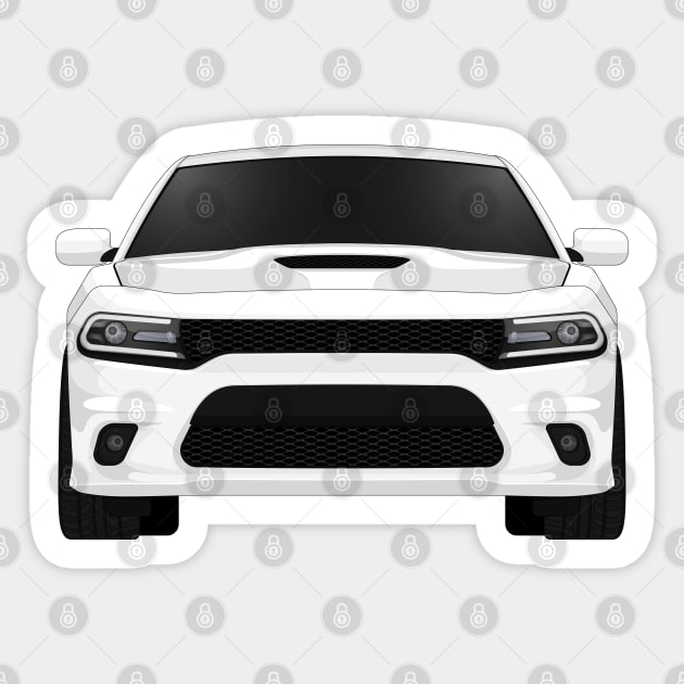 Charger White-Knuckle Sticker by VENZ0LIC